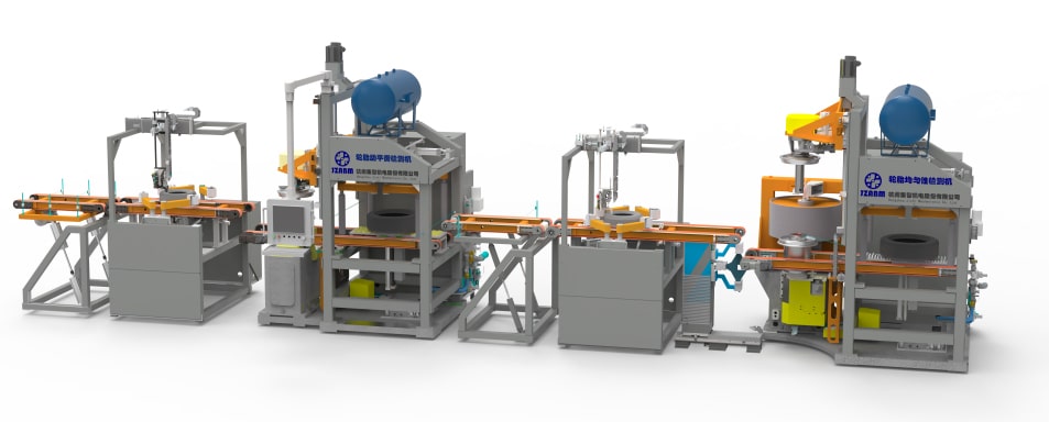 全自动轮胎均匀性动平衡检测线